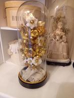 Antiek Stolp met Antieke Gouden Bloemen en Bollen ,, Ophalen