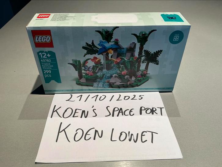 Lego 40782 Regenwoud Diorama, Kinderen en Baby's, Speelgoed | Duplo en Lego, Nieuw, Lego, Complete set, Ophalen of Verzenden