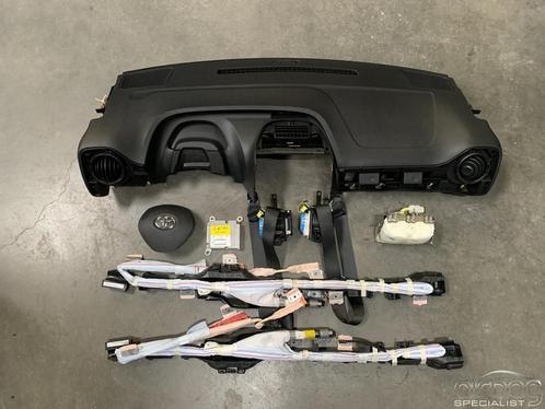 TOYOTA AYGO airbag set dashboard gordels module 2014+ hemel, Auto-onderdelen, Dashboard en Schakelaars, Toyota, Gebruikt, Ophalen of Verzenden