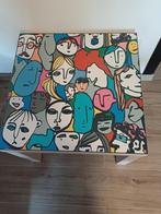 Ikea bijzettafel Beckmans Design collectors item zie objecte, Huis en Inrichting, Ophalen, Gebruikt, Vierkant, Overige materialen