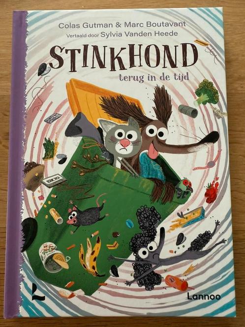 Colas Gutman - Stinkhond terug in de tijd, Boeken, Kinderboeken | Jeugd | onder 10 jaar, Zo goed als nieuw, Ophalen of Verzenden