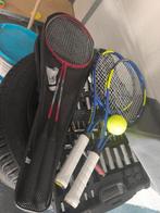 Tennisnet met accesiores, Ophalen, Zo goed als nieuw