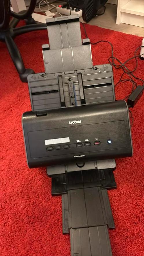 Scanner topmodel zeer snel dubbelzijdig - Brother ADS-2400N, Computers en Software, Scanners, Gebruikt, Documentscanner, MacOS