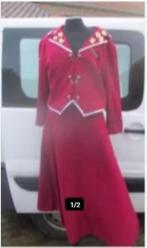 Prachtige Prinses Carnaval - Lange Rok met Vest - volwassene, Kleding | Dames, Carnavalskleding en Feestkleding, Ophalen of Verzenden