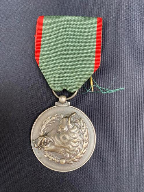 Lot 43 : Médaille des chasseurs et chasseurs ardennais, Collections, Objets militaires | Général, Enlèvement ou Envoi