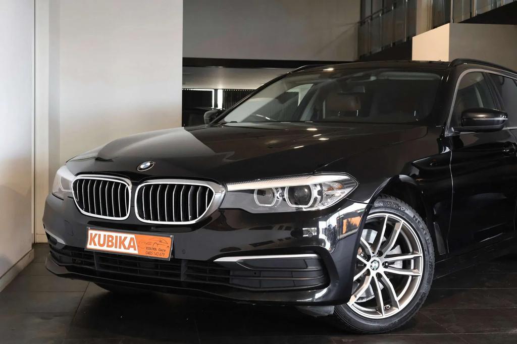 BMW 5 Serie 520 520d Touring Aut. Navi CruiseC ZetelV Garant, Auto's, BMW, Automaat, USB, 4 cilinders, Zwart