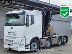 Volvo FH 500 8X2 NEW! HMF9520 K6 + JIB K6 Crane Kran + fifth, Automaat, Stof, Euro 6, Wit