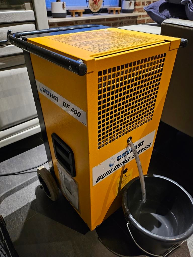 TE HUUR bouwdroger, Ophalen