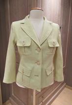 Nieuw geel InWear jasje met visgraatmotief, mt 36, Kleding | Dames, Jasjes, Kostuums en Pakken, Verzenden, Geel, Nieuw, Jasje