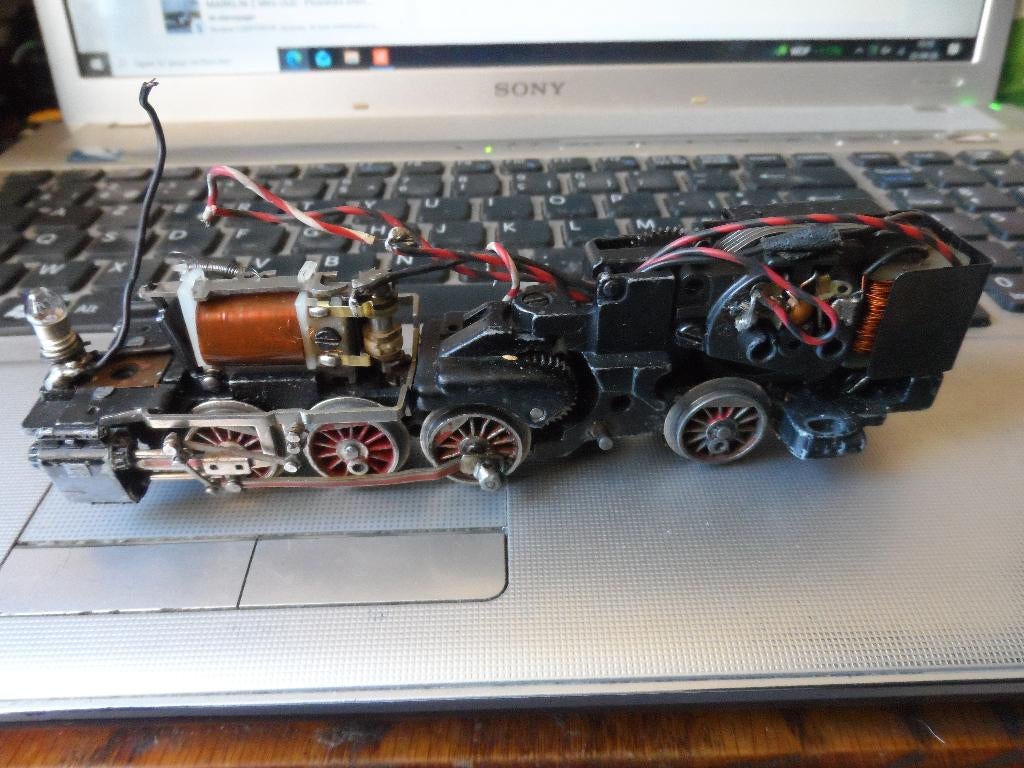 MARKLIN HO 8347 (Hamo) 44690 - onvolledig... zie foto's.., Gebruikt, Locomotief, Gelijkstroom of Wisselstroom, Ophalen of Verzenden