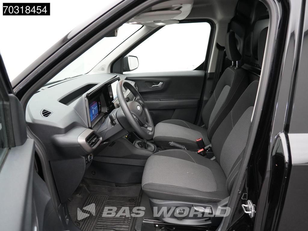 Ford Transit Courier 100pk Benzine L1H1 Airco Cruise Imperia, Auto's, Stof, Gebruikt, Euro 6, Zwart