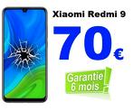 Réparation écran Xiaomi Redmi 9 pas cher à Bruxelles à 70€, Enlèvement, Autres marques