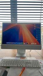 Zilverkleurige iMac 24inch 2021, Informatique & Logiciels, Apple Desktops, IMac, Comme neuf, Enlèvement, Inconnu