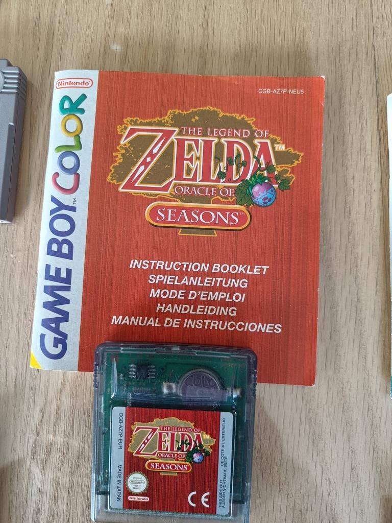 Zelda oracle of seasons GBC, Ophalen of Verzenden
