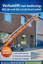 Verhuislift huren in Aarschot en omliggende gemeenten?, Ophalen, Zo goed als nieuw, Ladder, 4 meter of meer