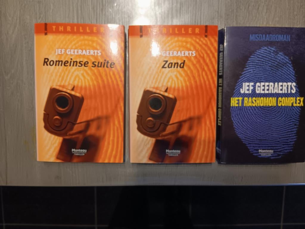 Boeken Jef Geeraerts, Livres, Thrillers, Enlèvement ou Envoi, Comme neuf