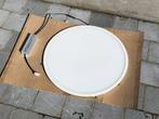 2x Lampe plafonnier LED - Cercle diffuser, Huis en Inrichting, Ophalen, Zo goed als nieuw