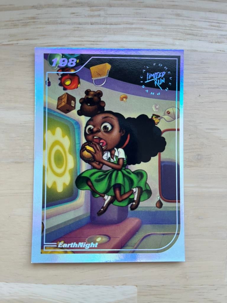 Carte LRG n° 198 - Earthnight, Enlèvement, Comme neuf