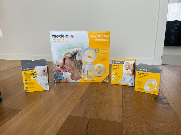 Medela Swing Maxi Flex kolf met accessoires, Enfants & Bébés, Enfants & Bébés Autre, Comme neuf, Enlèvement ou Envoi