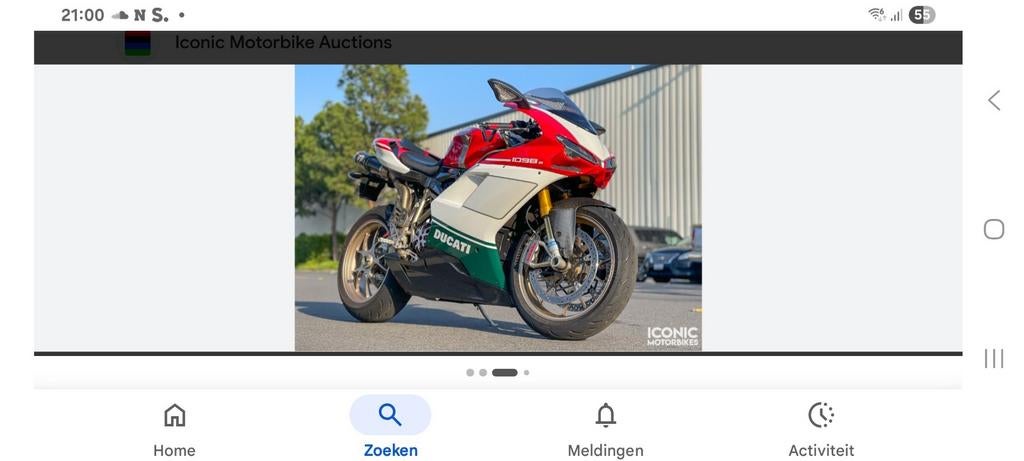Ik zoek Ducati 1098s tricolore of eventueel 1098s i, Motoren, Motoren | Ducati, Particulier