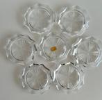 7 sous-verres en verre/cristal, Enlèvement ou Envoi, Comme neuf