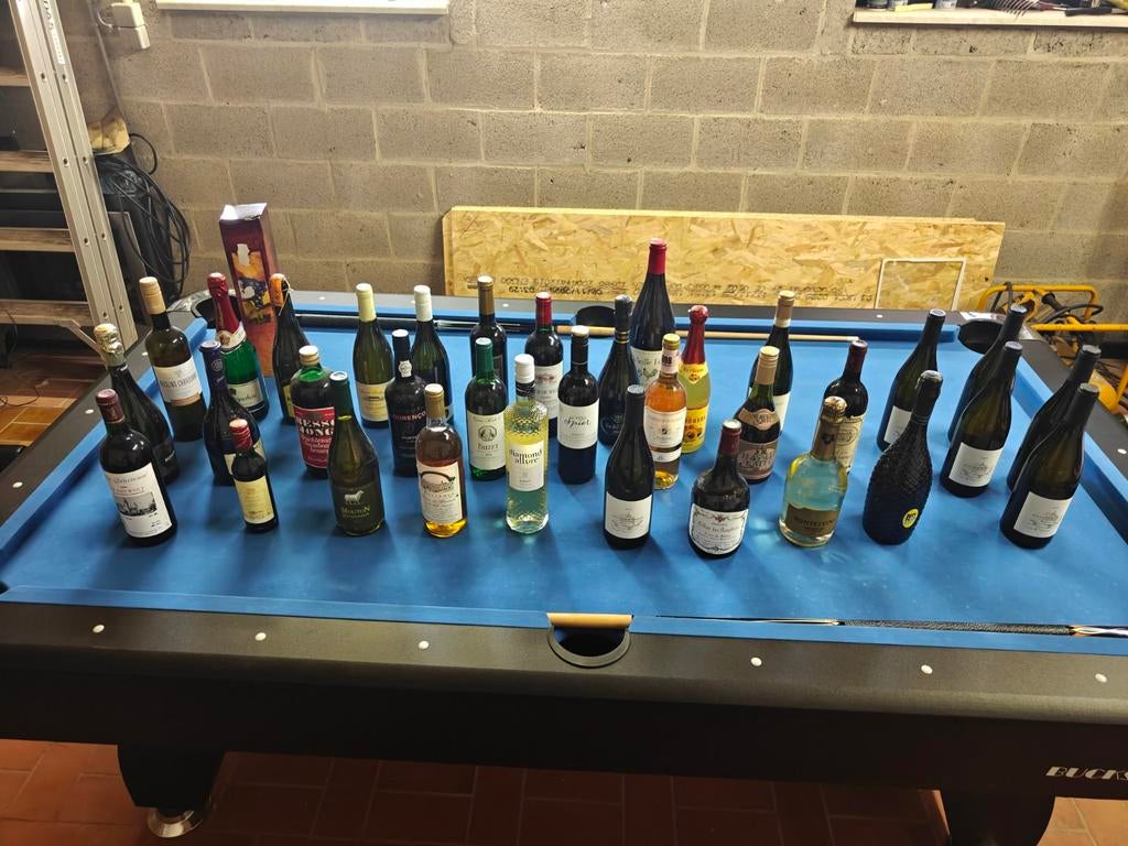 Verschillende wijnen en Prosecco, Ophalen