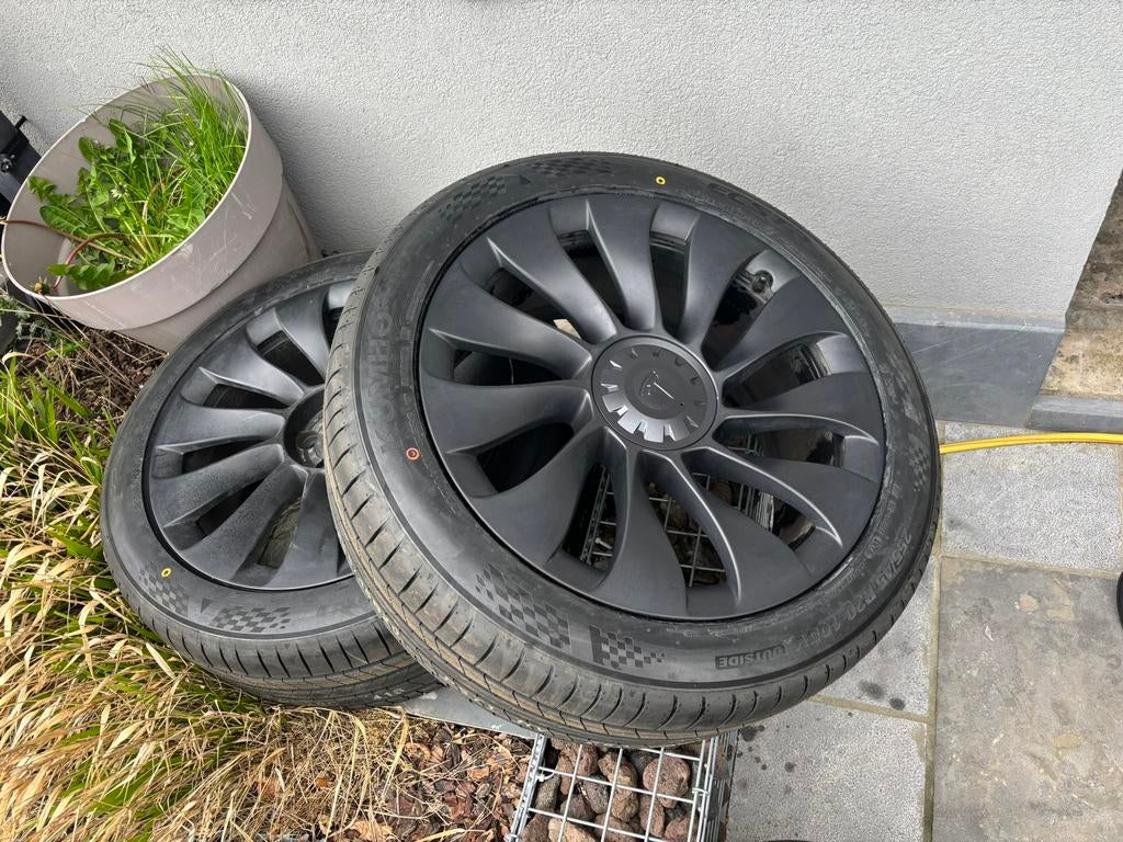 Tesal uberturbine 20inch voor model y, Auto-onderdelen, Banden en Velgen, Band(en), Ophalen