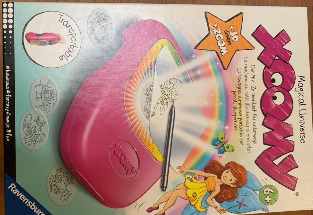 Xoomy Fairies and Unicorns Tekenmachine - Hobbypakket, Ophalen, Zo goed als nieuw