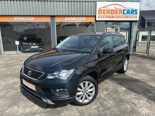 Seat Ateca, 1.5TSI, 2020, Automaat, Camera + Garantie, Auto's, Seat, Automaat, 1498 cc, Ateca, Zwart