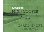 COMPÉTITION SPORTIVE MORRIS MINI COOPER GRAND, 1962, Enlèvement ou Envoi, Comme neuf