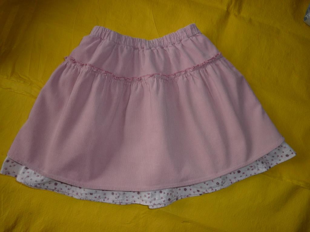 Jupe velours - Taille 23 mois/86cm, Enlèvement, Comme neuf, Robe ou Jupe