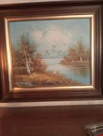 Belle peinture avec cadre, Enlèvement ou Envoi