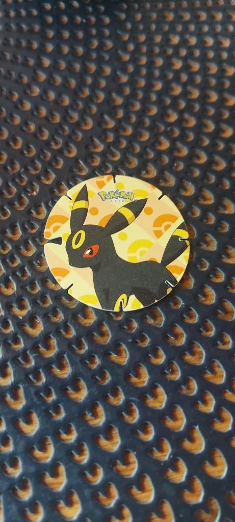 flippo pokemon chiki balls zeldzaam Umbreon fraai, Ophalen of Verzenden, Losse flippo's