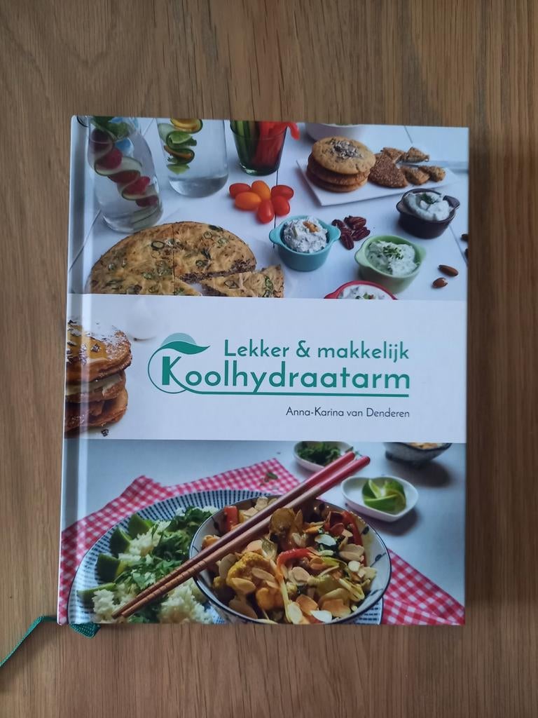 Nieuw boek Anna Karina Van Denderen koolhydraatarm, Ophalen of Verzenden