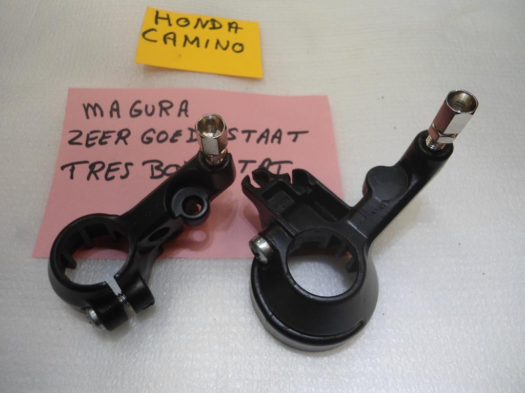 Honda Camino : supports de volant Magura d'origine, Enlèvement, Comme neuf, Autres types, Honda Camino