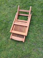 Tuinstoel voor kind in teak hout kan samen geplooid worden, Tuin en Terras, Ophalen, Hout
