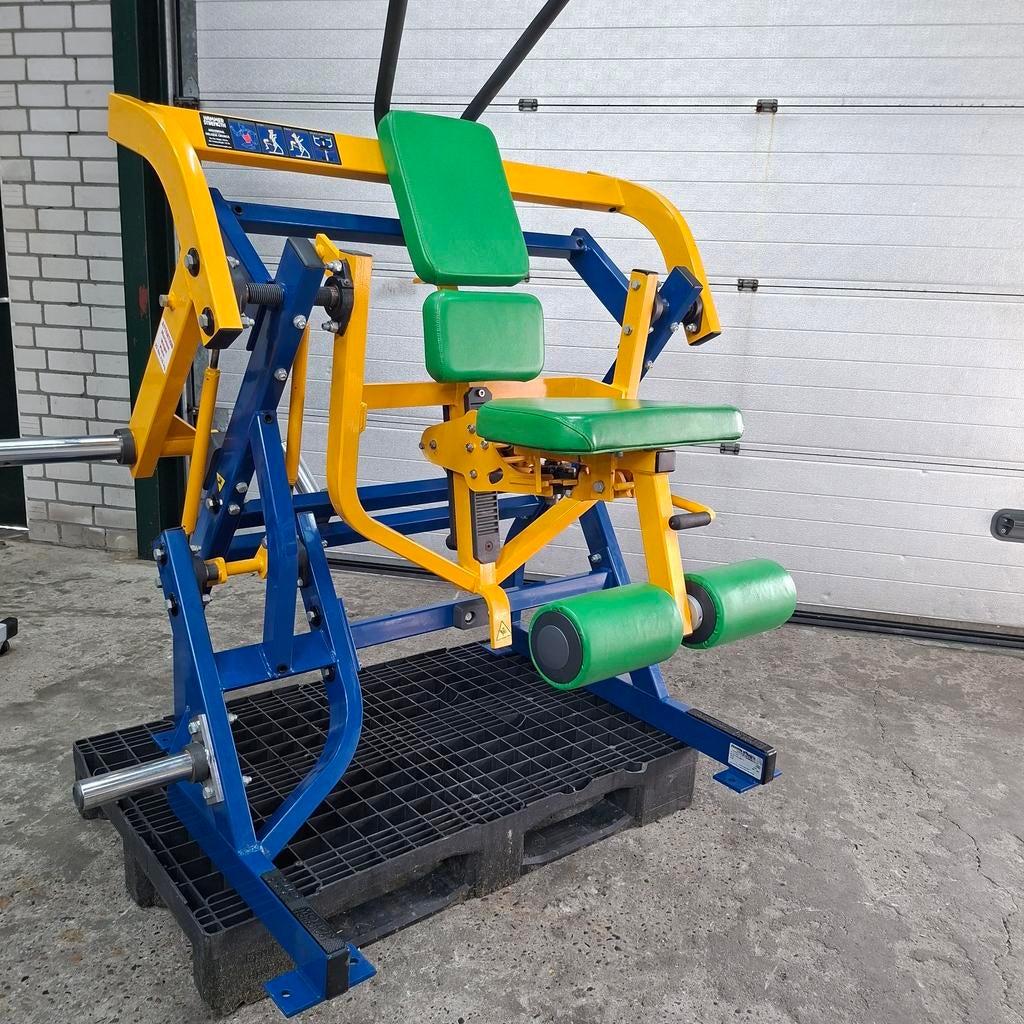 Hammer Strength Abdominal Crunch Plate Loaded, Sport en Fitness, Fitnessmaterialen, Ophalen