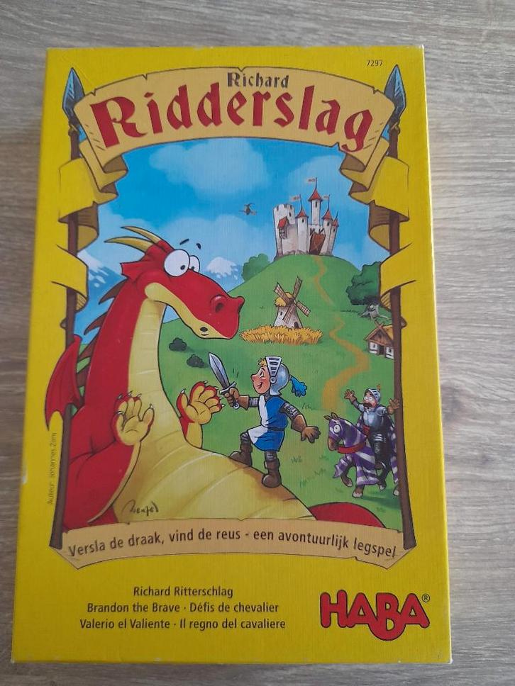 Bordspel Haba "Ridderslag", Hobby en Vrije tijd, Gezelschapsspellen | Bordspellen, Ophalen of Verzenden