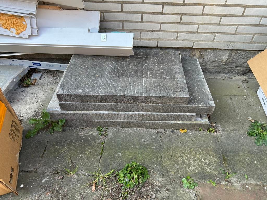 Pierres bleues couvre mur 6cm epaisseur, Enlèvement