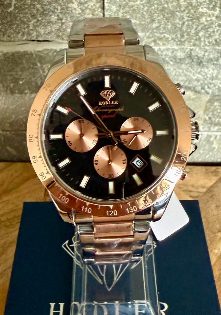 HODLER ZENITH SPORT CHRONO TWV379€! 💯%NIEUW!, Handtassen en Accessoires, Sporthorloges, Nieuw, Ophalen of Verzenden