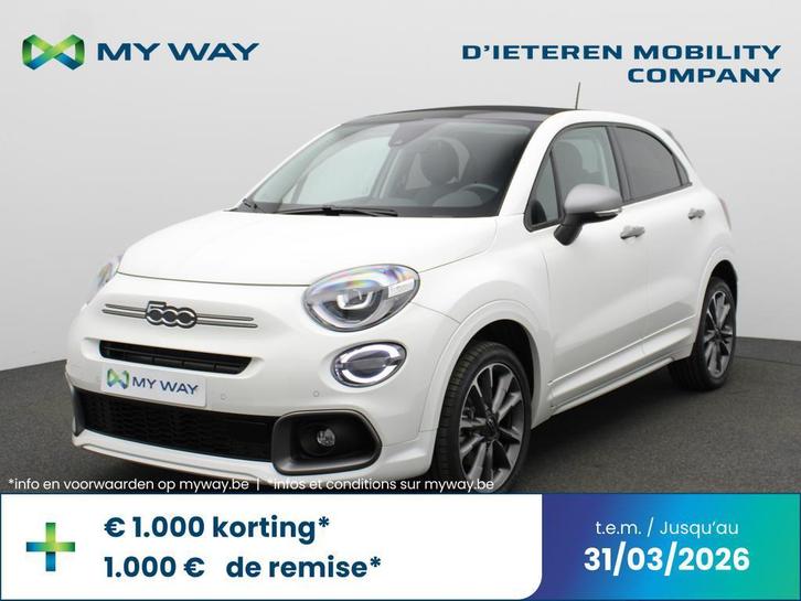 Fiat 500X Dolcevita 500X Dolcevita 1.5 Hybrid Sport DCT, Auto's, Fiat, 500X, ABS, Airbags, Boordcomputer, Cruise Control, Elektrische ramen