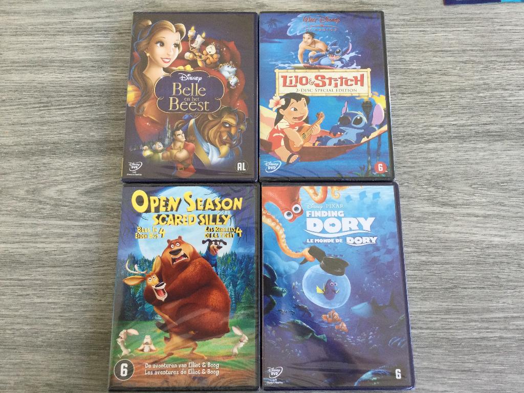 Disney/Pixar : 4 gesealde dvd’s. NIEUW, CD & DVD, DVD | Enfants & Jeunesse, Neuf, dans son emballage, TV fiction, Enlèvement