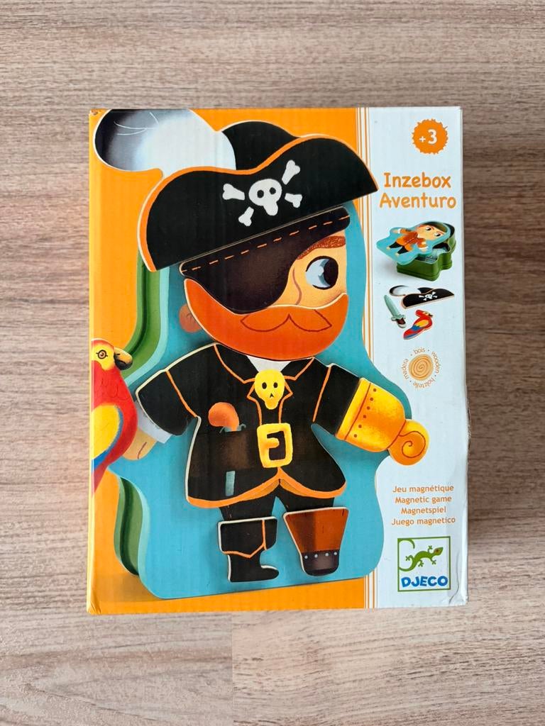 Djeco magneetpuzzel, Ophalen of Verzenden, Gebruikt