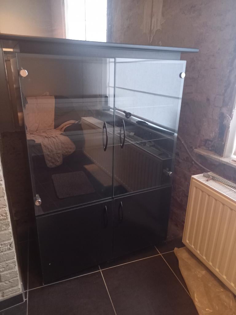 vitrine, Maison & Meubles, Armoires | Vitrines, Enlèvement, Utilisé, Avec tablette(s)