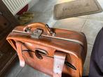 Leren dokterstas briefcase suitcase, Ophalen, Zo goed als nieuw