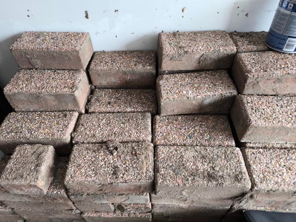 Klinkers gratis op te halen, Enlèvement, Utilisé, 5 à 10 m², Briques