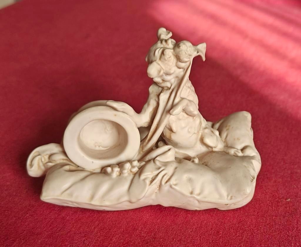 Hondje en hoed afhalen cash betalen, Ophalen, Beige