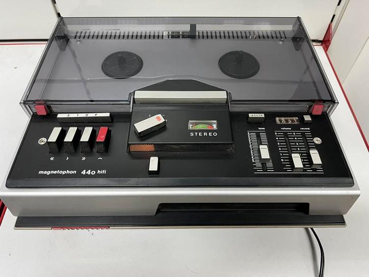 Magnétophone à bandes Vintage Telefunken Magnetophon 440, TV, Hi-fi & Vidéo, Enregistreurs audio, Magnétophone, Enlèvement