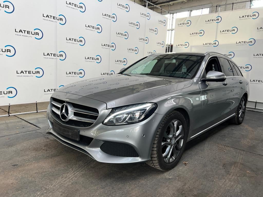 Mercedes-Benz C-Klasse 300 Bluetec Hybrid-diesel 204pk autom, Auto's, Mercedes-Benz, Leder, 2148 cc, Hybride Elektrisch/Diesel