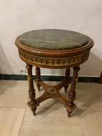 Mooi Frans bijzettafeltje in massief mahonie, Antiek en Kunst, Ophalen